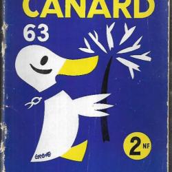 le canard enchainé dictionnaire janvier 1963 numéro spécial