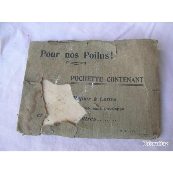 WW1 FRANCE LOT DE LETTRES ET ENVELOPPES DE CORRESPONDANCE POUR SOLDAT FRANAIS " POUR NOS POILUS "