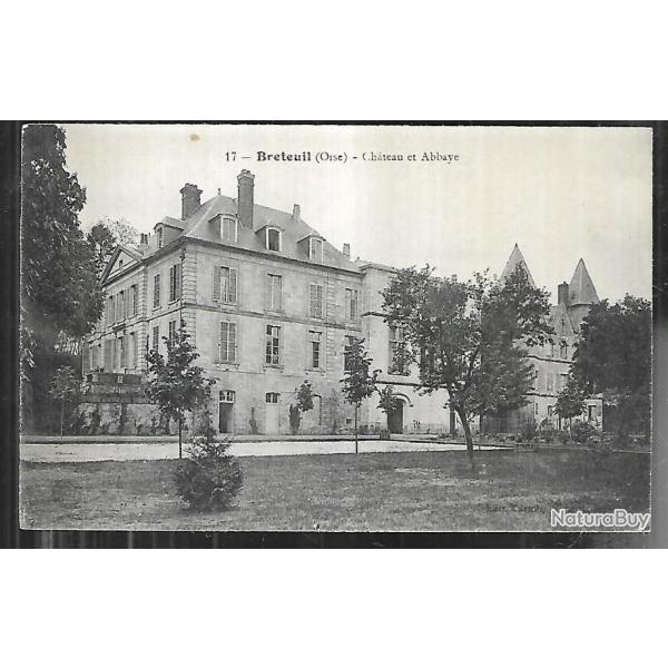 breteuil chateau et abbaye , oise , picardie