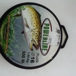 fil de p&ecirc;che truite fluo