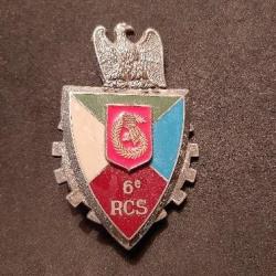 Insigne armée Française 6 e RCS Delsart