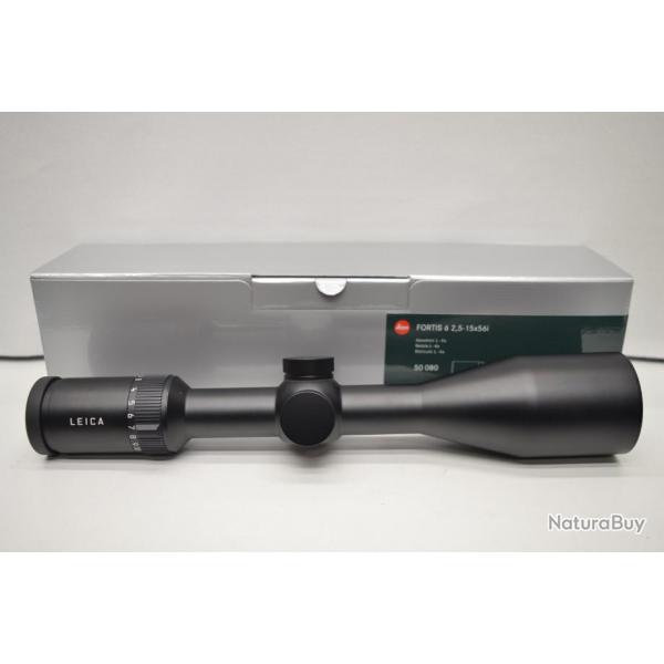 Lunette Leica Fortis 6 neuf 2,5-15x56