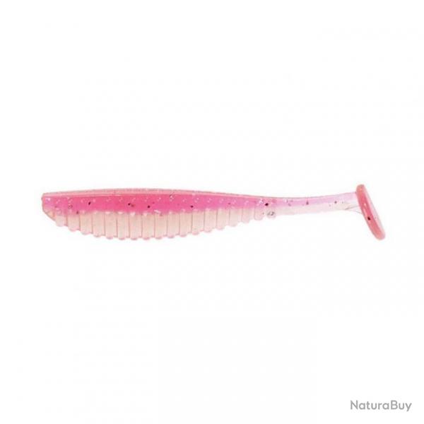 Leurre souple S Cape Shad 4.8 pouces Reins par 4 Clear Pink