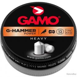 Plombs G-Hammer Power lourds 4,5 mm - GAMO