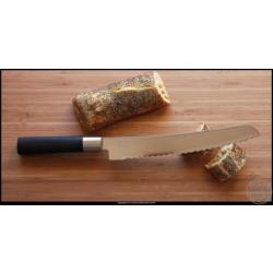 Kai 6723B Wasabi Black Couteau à Pain 23 cm