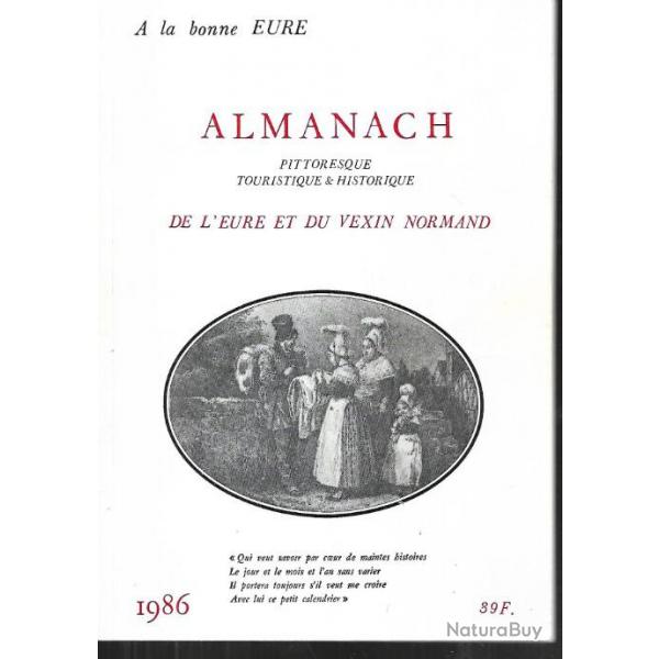 almanach de l'eure et du vexin normand 1986