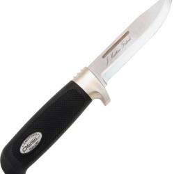 Couteau Chasseur de gros gibier MARTTIINI Made in Finland Manche en Kraton avec Etui en Cuir MN16071
