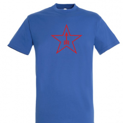 t-shirt logo Arsenal Tula bleu (Mosin-nagant, SKS Simonov, SVT-40, Tokarev, AK47, AK74)