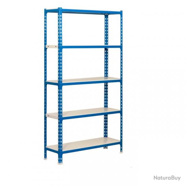 Etagre 5 niveaux Simonrack KIT SIMONCLICK PLUS 5/400 bleu/blanc 2000x1000x400mm SIMONRACK