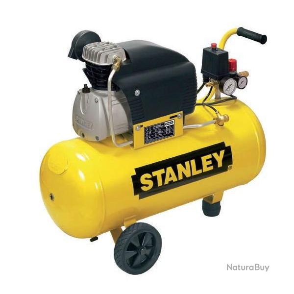 Compresseur 50L 8 bar 2CV (Cylindre alu-fonte) D 210/8/50 Stanley