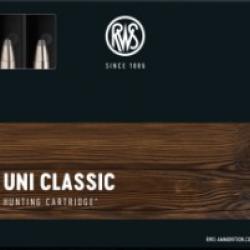 Munitions RWS cal.30r blaser uni classic 11.7g 180gr par 20