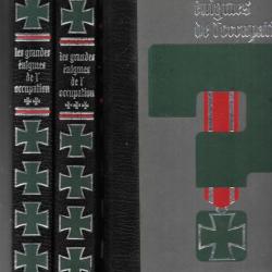les grandes énigmes de l'occupation  en 3 volumes jean dumont  et collectif , milice, waffen ss,