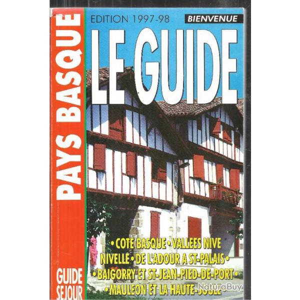 pays basque le guide , guide sjour 1997-98