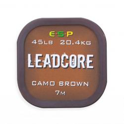 Bobine Leadcore 45lb Camo Brown 7m Esp
