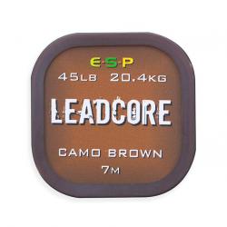Bobine Leadcore 45lb Camo Brown 7m Esp