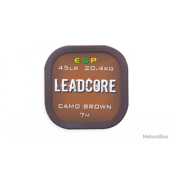 Bobine Leadcore 45lb Camo Brown 7m Esp