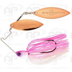 Leurre Sakura Cajun Spinnerbait 3/4 d'oz (21 gr) KICKER PINK