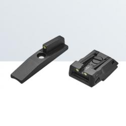 Set de mire LPA pour Ruger Mark IV, Competitor, Hunter- LPA SIGHTS - Feuille Luminova
