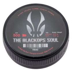 Boite de 500 Plombs 4.5 mm Black Ops Soul Tête Pointue par 1