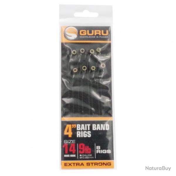 Bas de ligne Guru Bait band Rigs T16 - 0.19mm