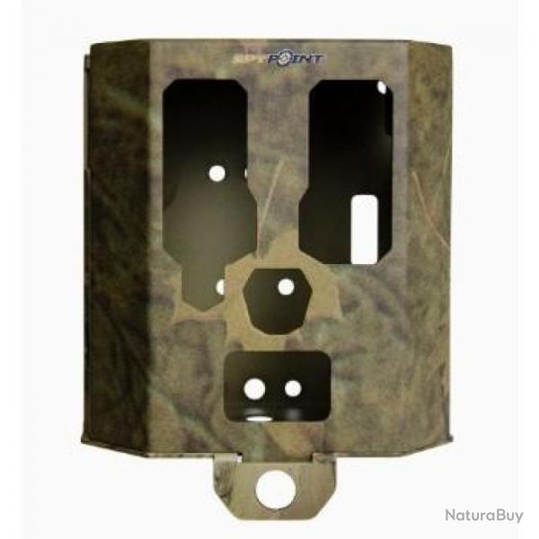 Boitier scurit mtallique SpyPoint pour camras 48 led
