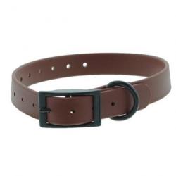 Collier pvc CaniHunt Ctech - Marron / 45 cm / 25 mm