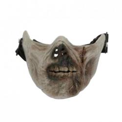 ( BEIGE / VERT)Bas de masque Zombie