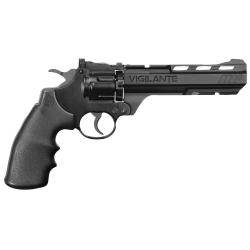 Revolver Vigilante 6-10 coups semi auto 4.5mm 4,4J noir L28,85cm