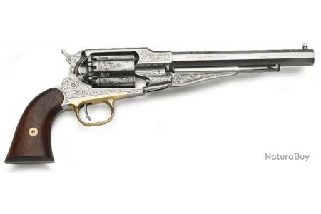 Revolver 1858 Remington acier 5.3 - cal .44 - Revolver à poudre noire