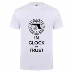 TEE shirt motif glock we trust