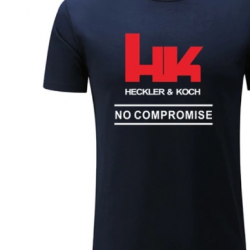 TEE shirt hk Bleu coton