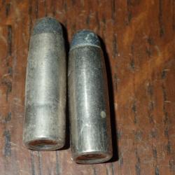 Lot de 2 ogives - 196 grains - 8,05mm - 318 - semi blindé Nez rond - Remington