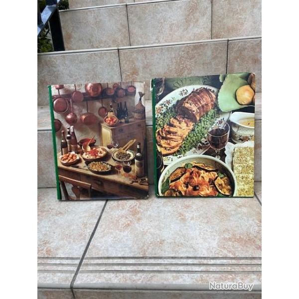 lot de 2 livres de recettes de 1984