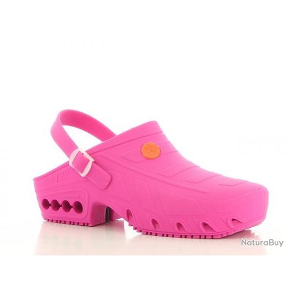 Sabots de bloc opratoire Oxypas Oxyclog Fuchsia 41 / 42