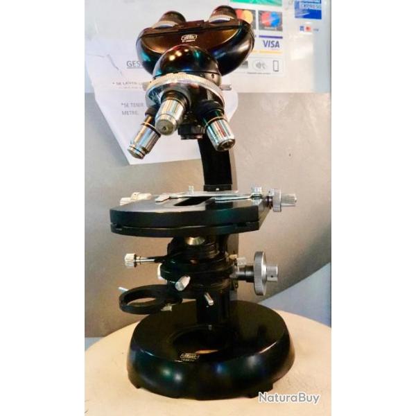 Microscope professionnel Carl Zeiss (environ1968) .