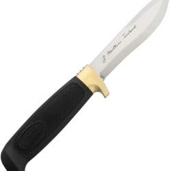 Couteau de chasse Skinner MARTTIINI Made in Finland Manche en Zytel avec Etui en cuir MN18501407