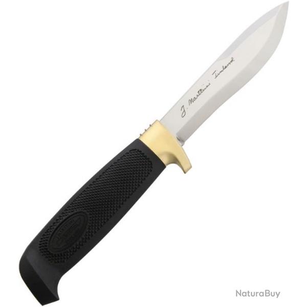 Couteau de chasse Skinner MARTTIINI Made in Finland Manche en Zytel avec Etui en cuir MN18501407