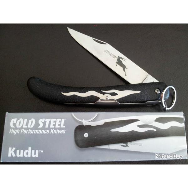 Lot de Couteaux - 3 Cold Steel Kudu Lame acier Krupp 5Cr15MoV Manche Zytel CS20KK