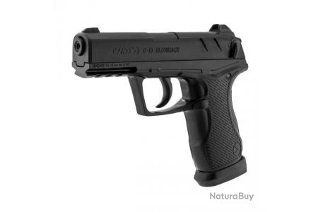 Pistolet à plombs et à billes Gamo C15 blowback CO2 cal. 4.5mm noir