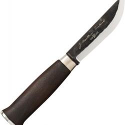 Couteau 90e anniversaire MARTTIINI Made in Finland Manche en bouleau avec Etui en Cuir MN230017C07