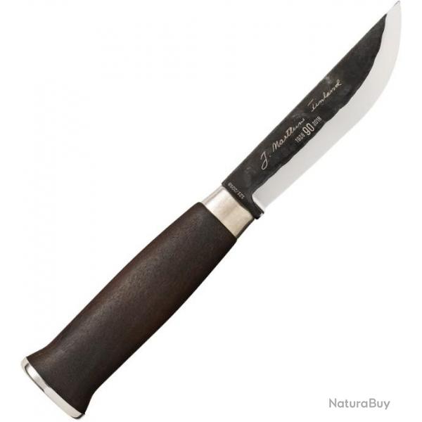 Couteau 90e anniversaire MARTTIINI Made in Finland Manche en bouleau avec Etui en Cuir MN230017C07
