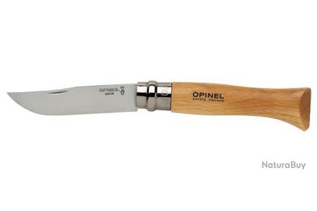 Couteau Opinel N°8 inox gravure vélo 