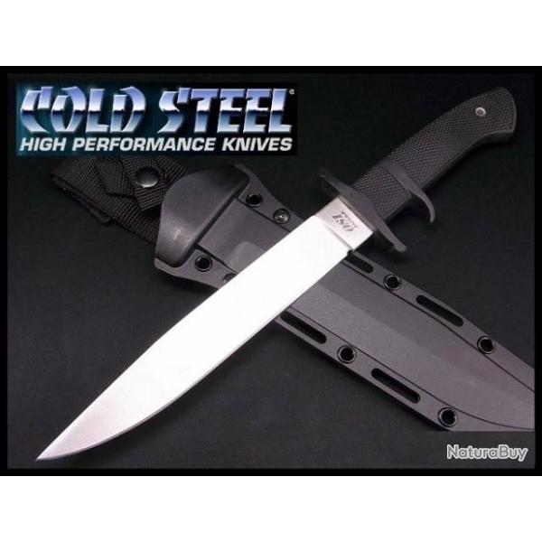 CS39LSSS Couteau Cold Steel OSI Fixed Blade AUS-8 Blade Kray-Ex Handles Secure-Ex Sheath