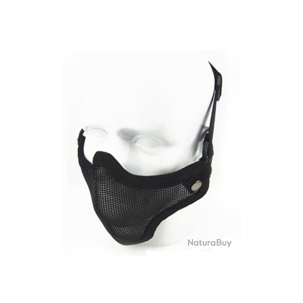 Masque Protection Airsoft Noir - LIVRAISON OFFERTE