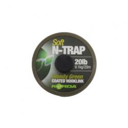 Tresse gainée N-Trap Soft 20lb Weedy Green