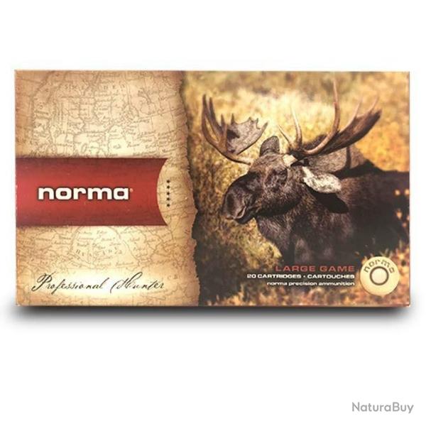 Munitions NORMA calibre 9.3x74R Vulkan 232gr - 15.03g x20