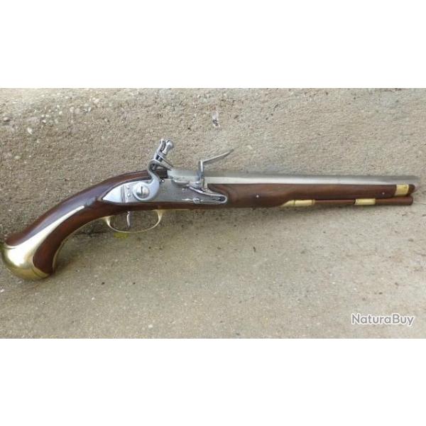 Superbe pistolet de Cavalerie Rglementaire  Silex Modle 1733