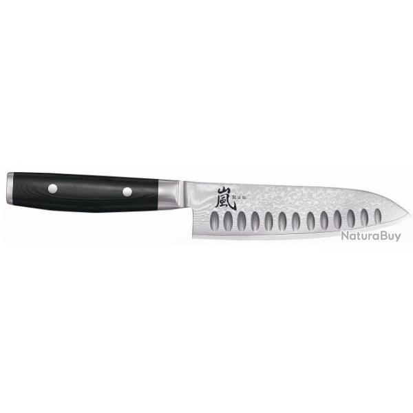 Couteau Santoku Yaxell Ran 36001G alvol