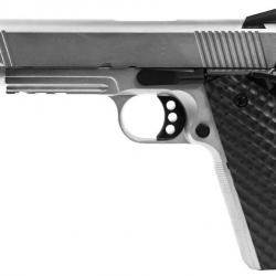 REPLIQUE GBB 1911 MEU RAVEN FULL METAL GAZ SILVER 1,0J
