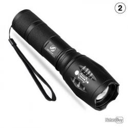 Lampe de poche LED Ultra lumineux étanche Zoomable -Livraison gratuite !!